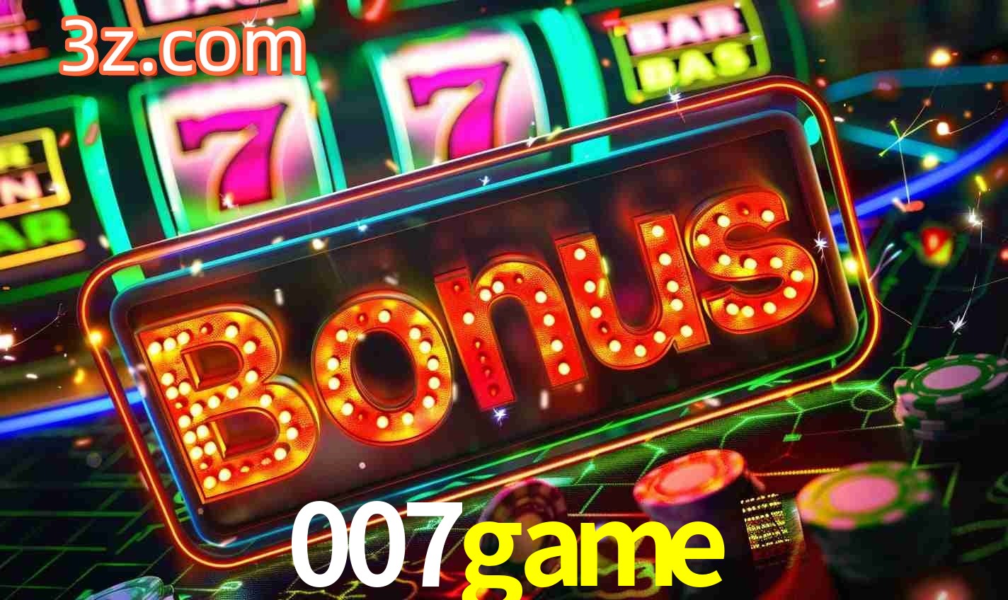 Sistema de Bônus 007game
